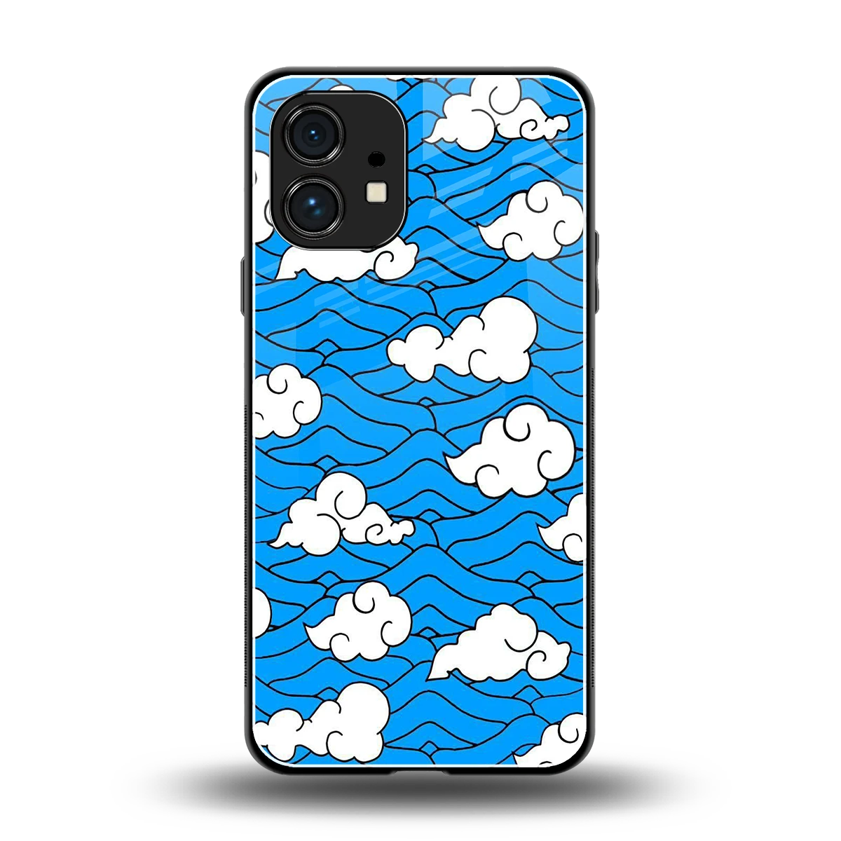 Azure Dreams back phone cover | glass case for nothing phone 1