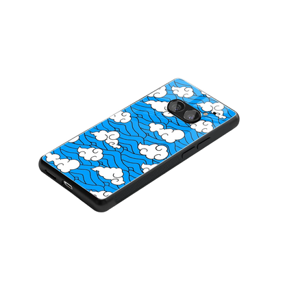 Azure Dreams stylish phone case for nothing phone 2a | glossy glass and slim fit