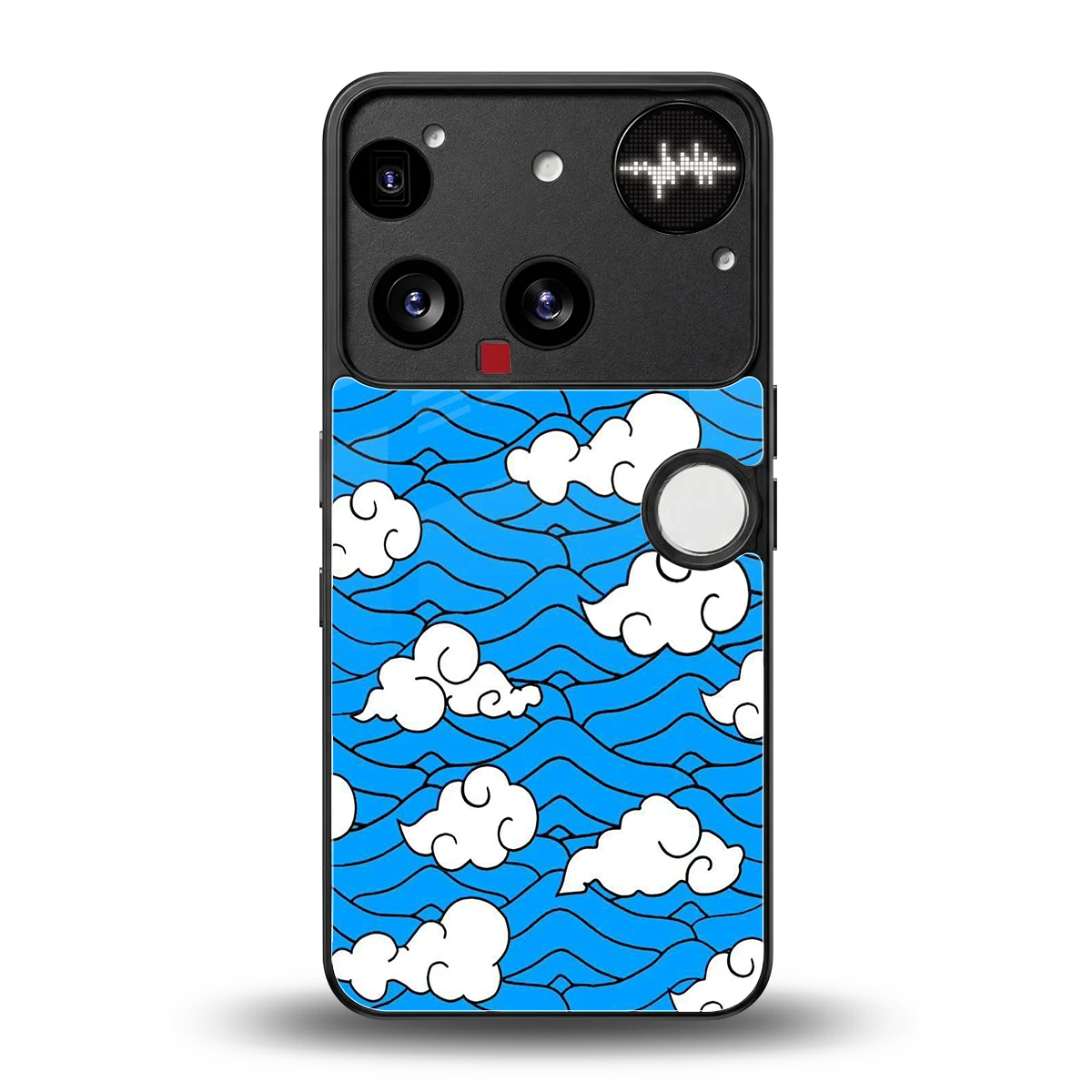 Azure Dreams back phone cover | glass case for nothing phone 3
