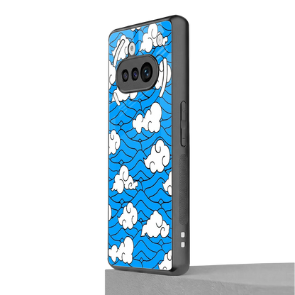 Azure Dreams nothing phone 3a mobile cover | shockproof glass phone case