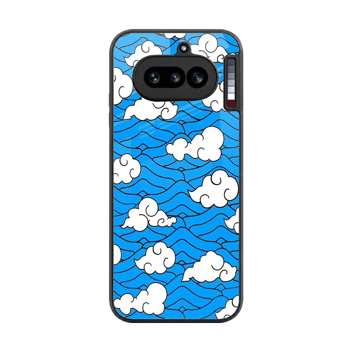 Azure Dreams back phone cover | glass case for nothing phone 4a