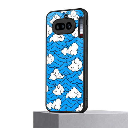 Azure Dreams nothing phone 4a mobile cover | shockproof glass phone case