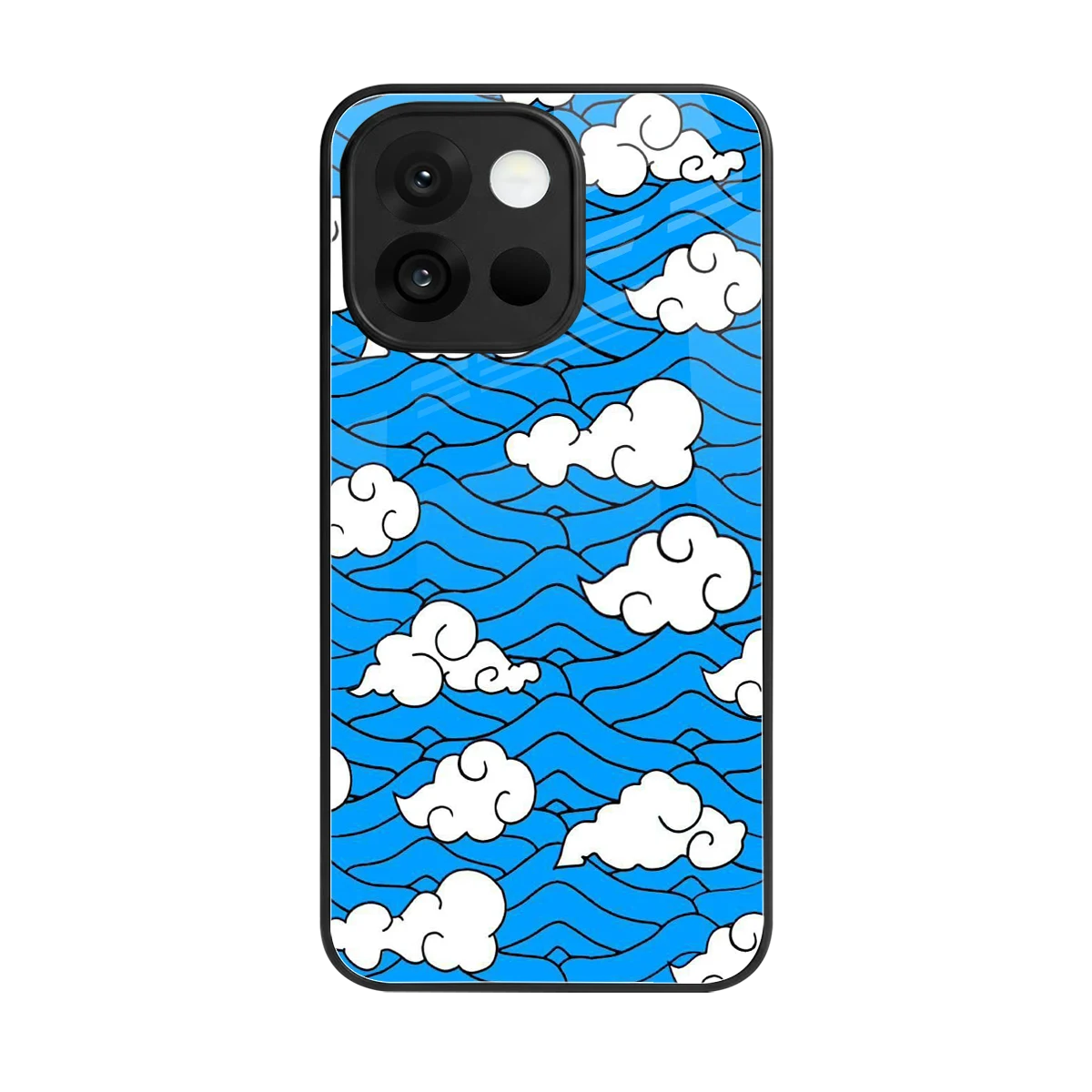 Azure Dreams back phone cover | glass case for oneplus 13s