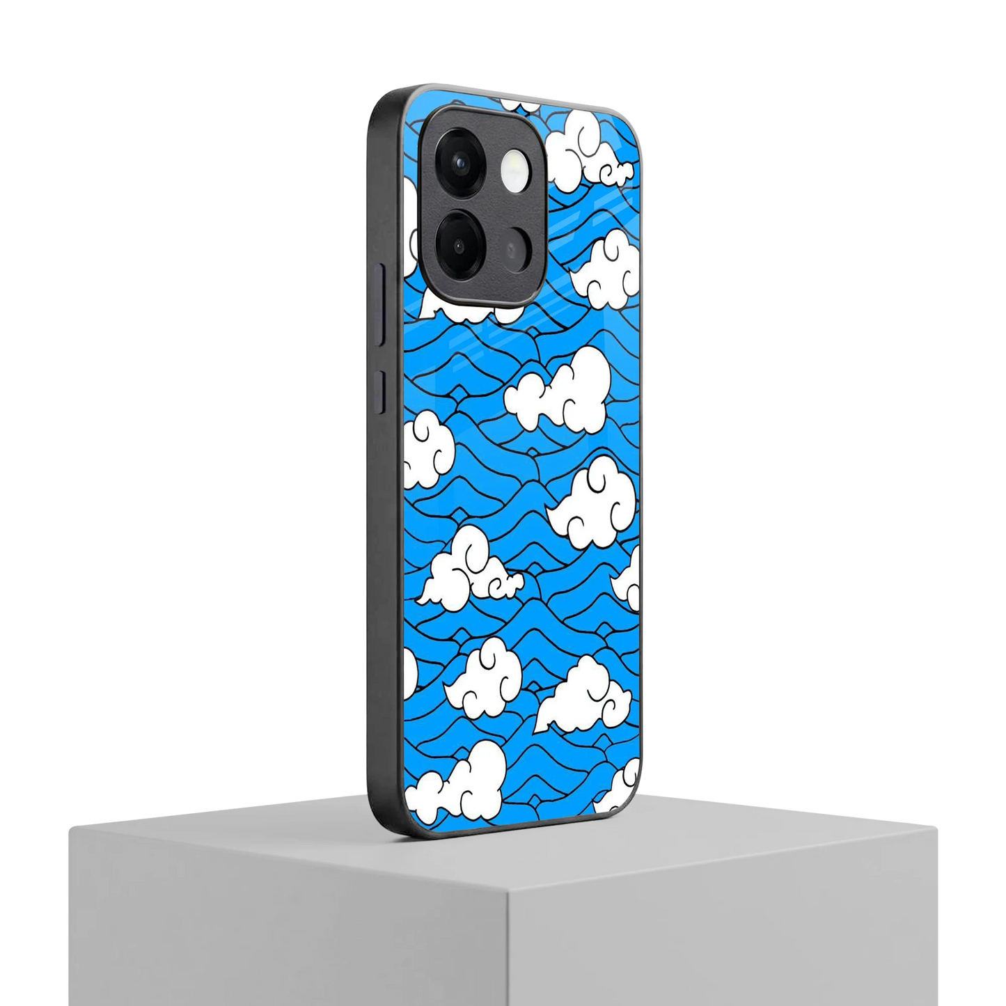 Azure Dreams oneplus 13s mobile cover | shockproof glass phone case