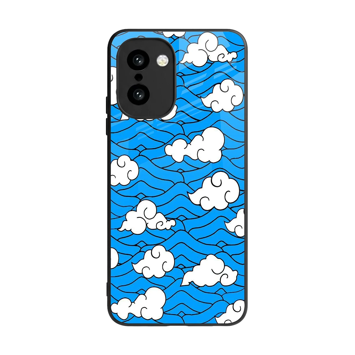 Azure Dreams back phone cover | glass case for oneplus 15r