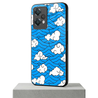 Azure Dreams oneplus nord ce 2 lite mobile cover | shockproof glass phone case
