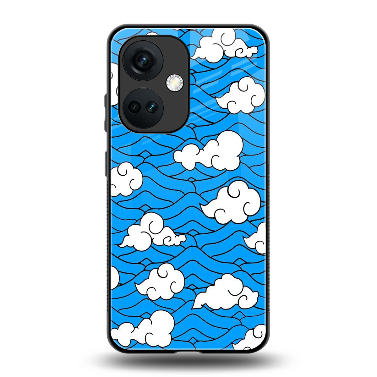 Azure Dreams back phone cover | glass case for oneplus nord ce 3