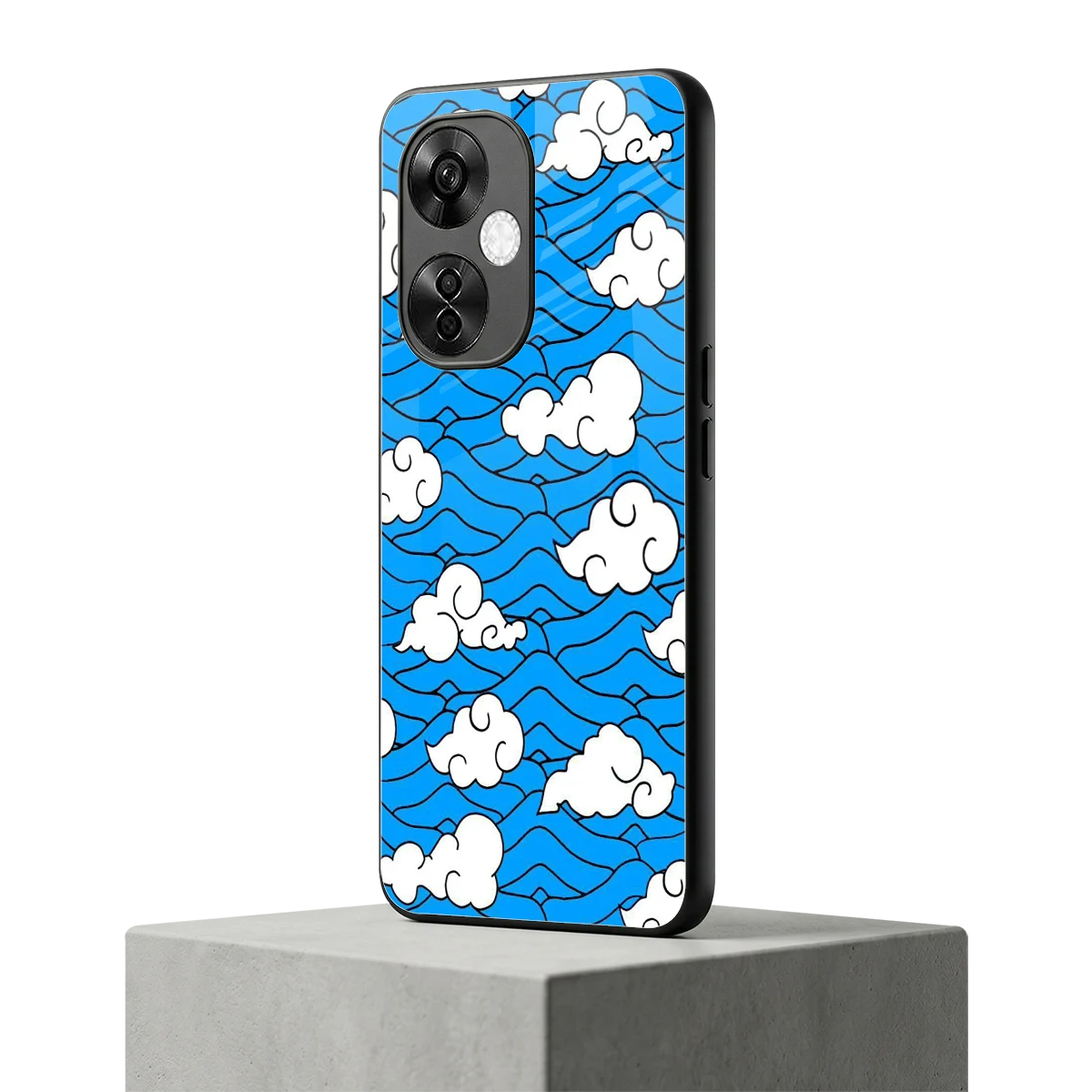 Azure Dreams oneplus nord ce 3 lite mobile cover | shockproof glass phone case