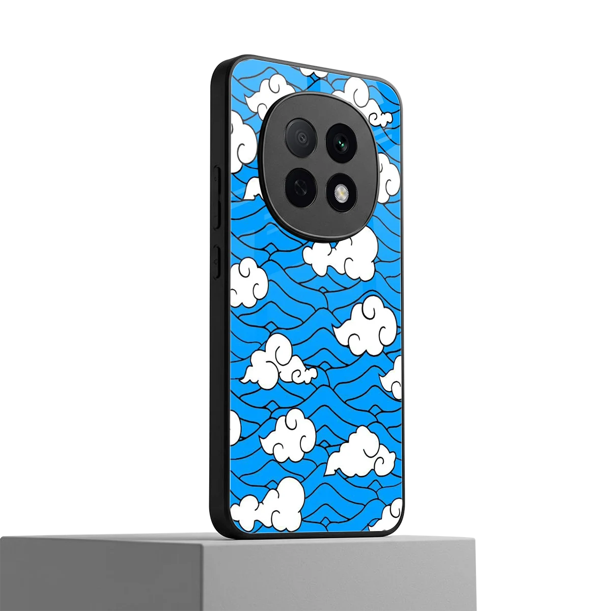 Azure Dreams oppo f29 pro 5g mobile cover | shockproof glass phone case