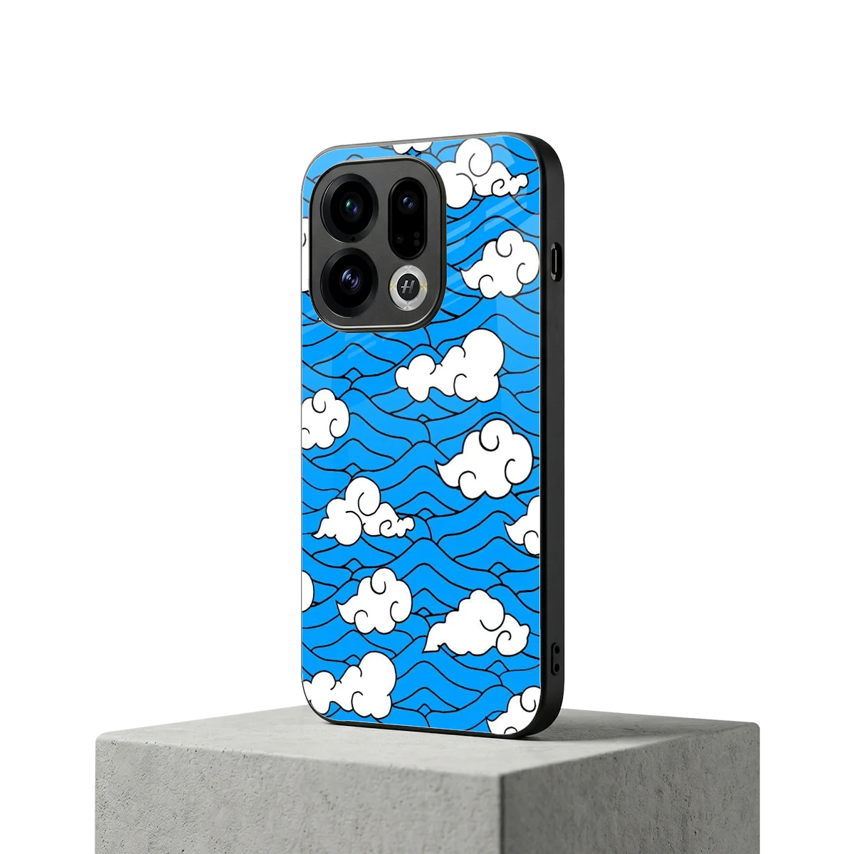 Azure Dreams oppo find x9 mobile cover | shockproof glass phone case
