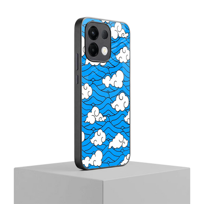 Azure Dreams oppo k13 5g mobile cover | shockproof glass phone case