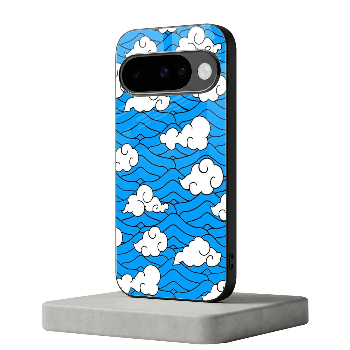 Azure Dreams google pixel 10 mobile cover | shockproof glass phone case