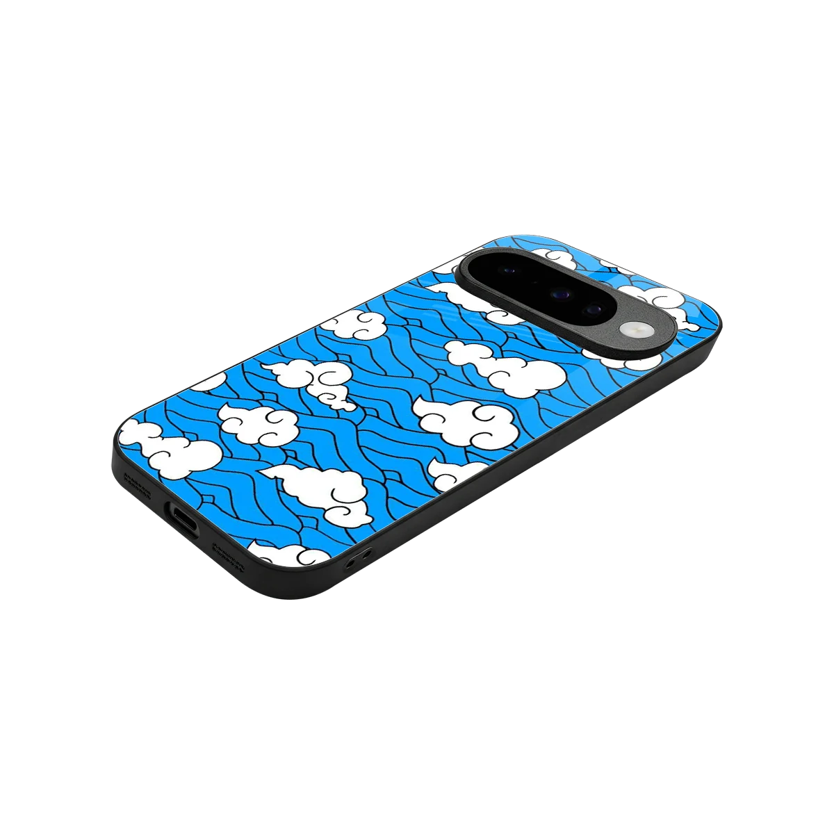 Azure Dreams stylish phone case for google pixel 10 | glossy glass and slim fit