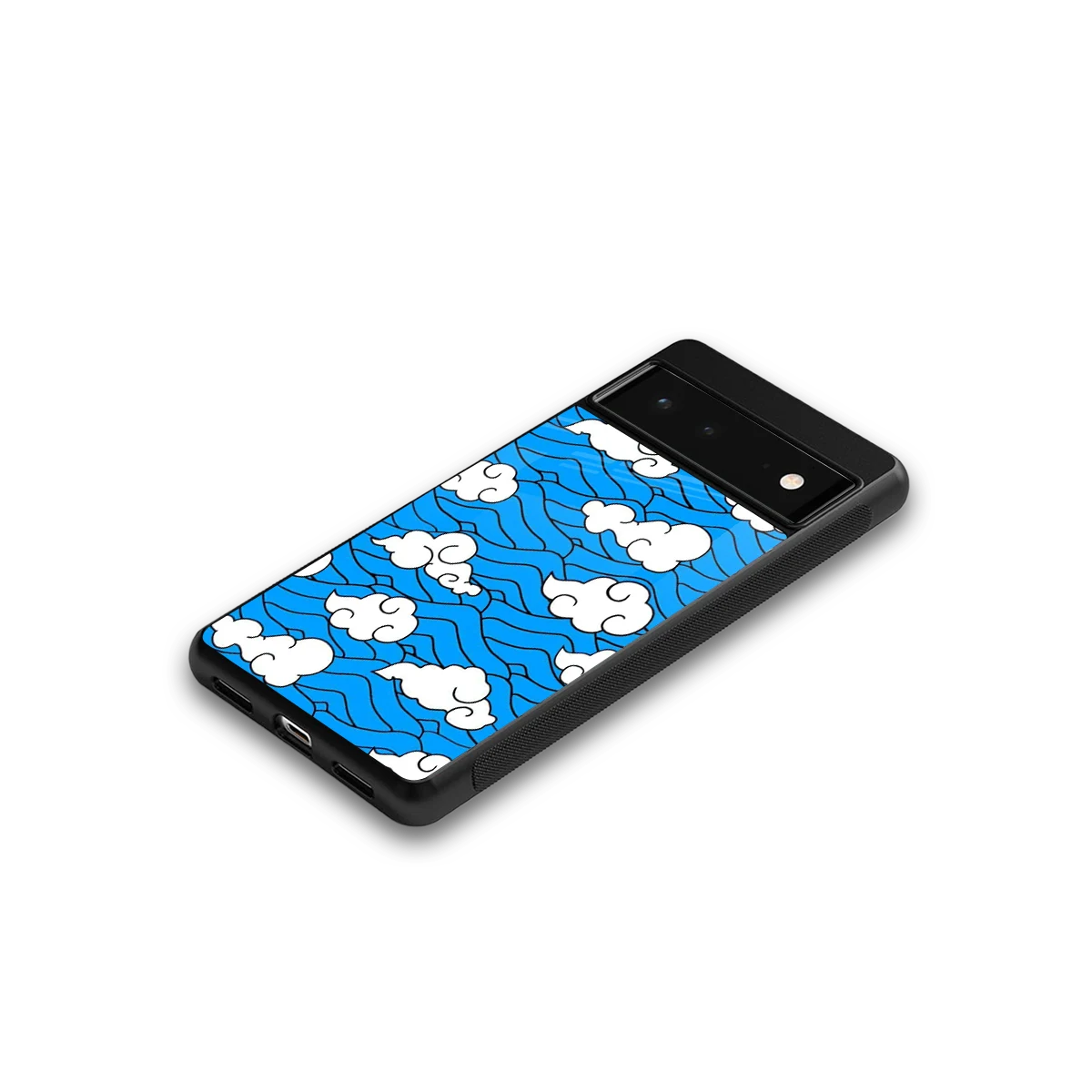 Azure Dreams google pixel 6a mobile cover | shockproof glass phone case
