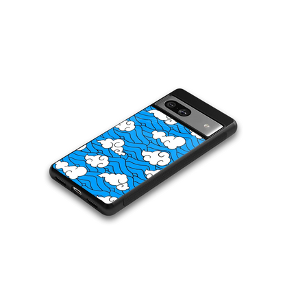 Azure Dreams google pixel 7 mobile cover | shockproof glass phone case