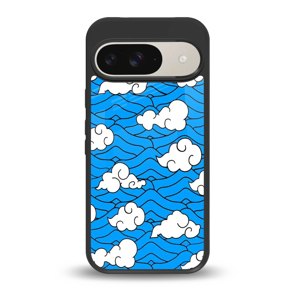 Azure Dreams back phone cover | glass case for google pixel 9