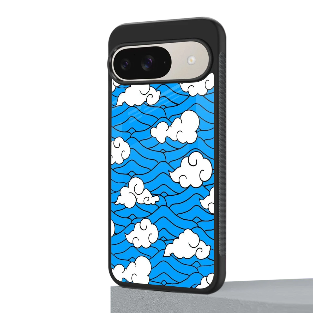 Azure Dreams google pixel 9 mobile cover | shockproof glass phone case