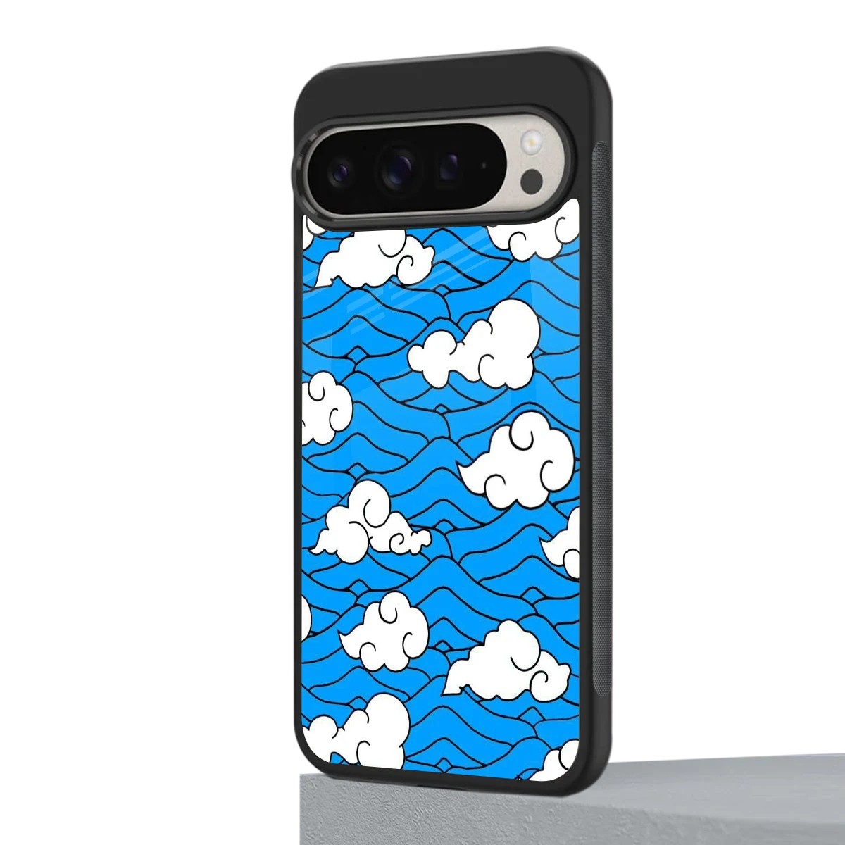 Azure Dreams google pixel 9 pro mobile cover | shockproof glass phone case