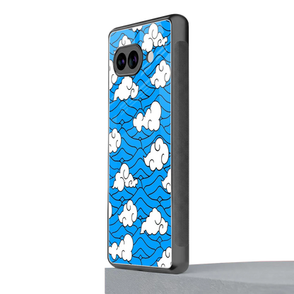 Azure Dreams google pixel 10a mobile cover | shockproof glass phone case