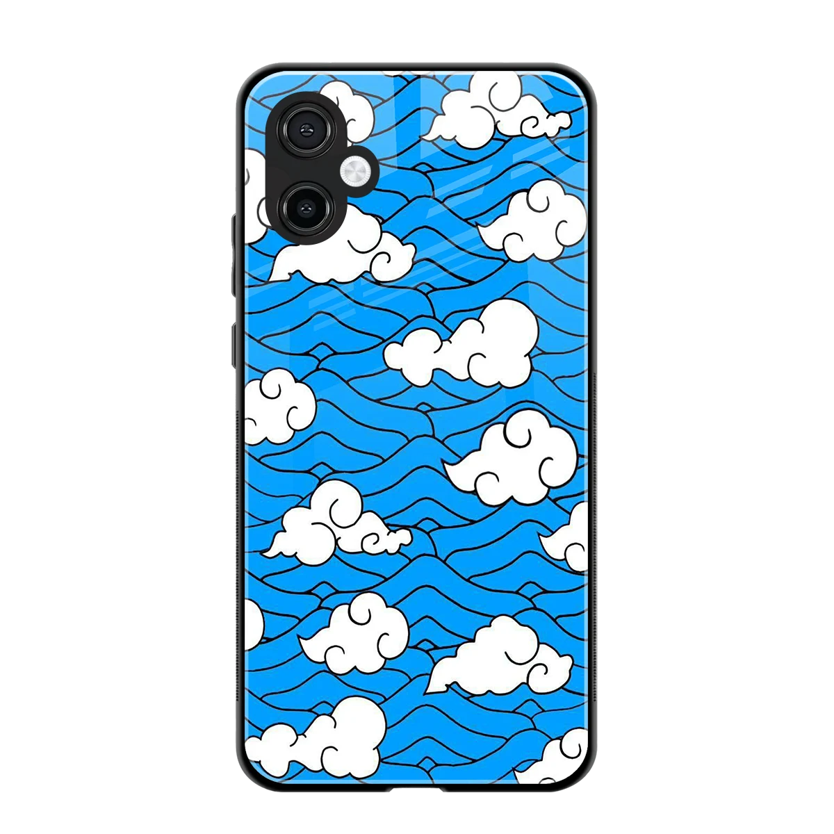 Azure Dreams back phone cover | glass case for samsung galaxy a06 5g