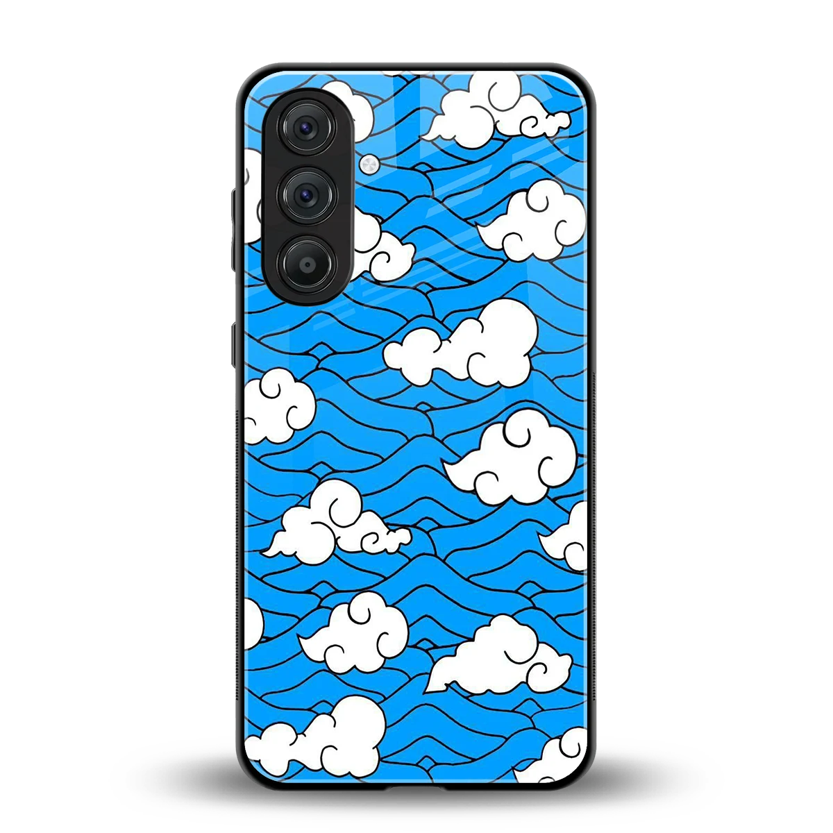 Azure Dreams back phone cover | glass case for samsung galaxy a37 5g