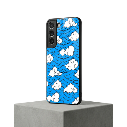Azure Dreams samsung galaxy s22 mobile cover | shockproof glass phone case
