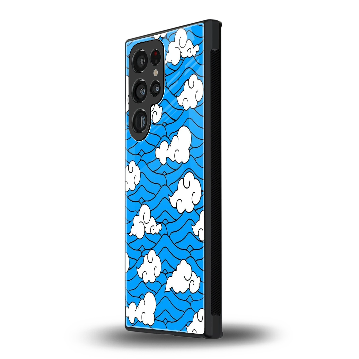 Azure Dreams samsung galaxy s23 ultra mobile cover | shockproof glass phone case