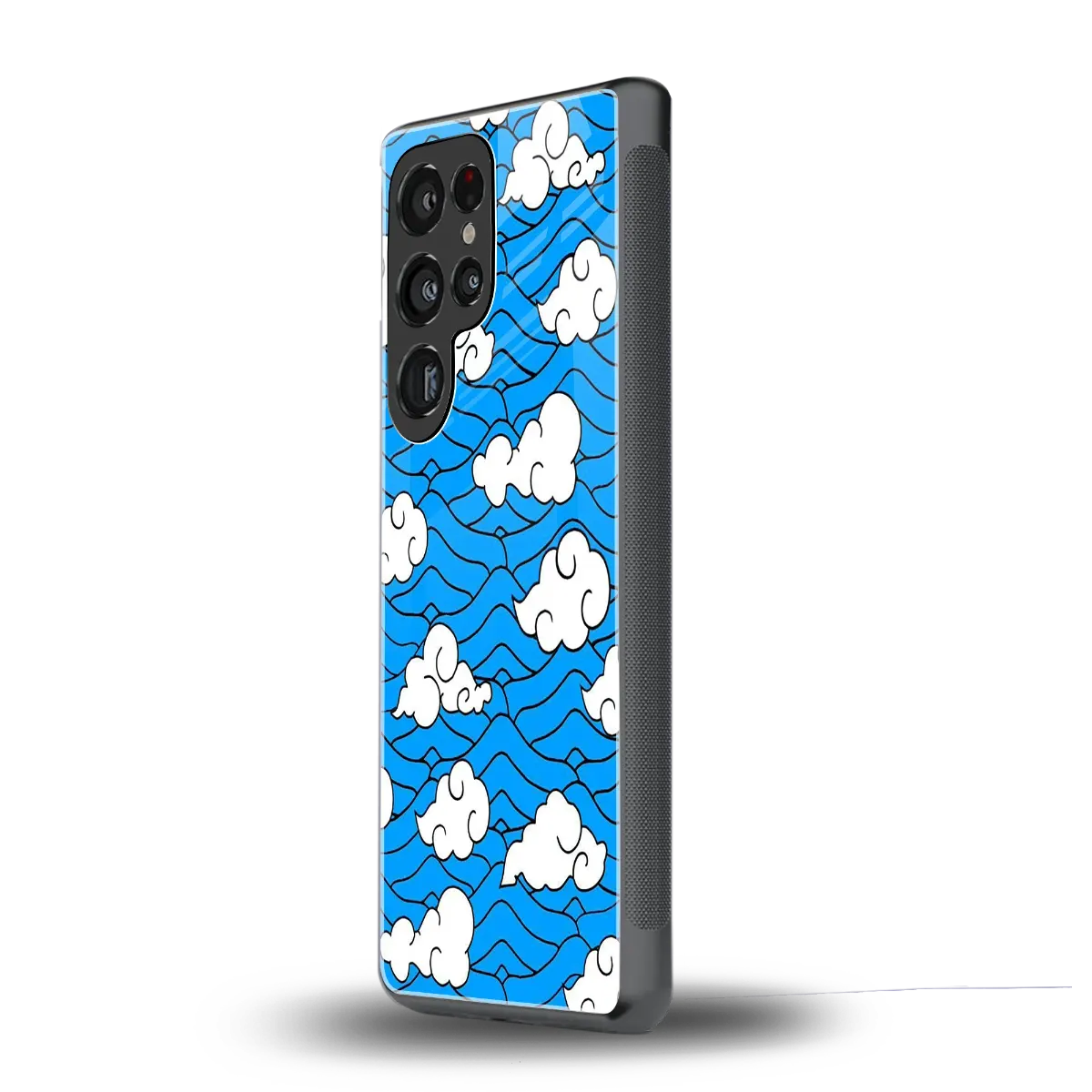 Azure Dreams samsung galaxy s25 ultra mobile cover | shockproof glass phone case