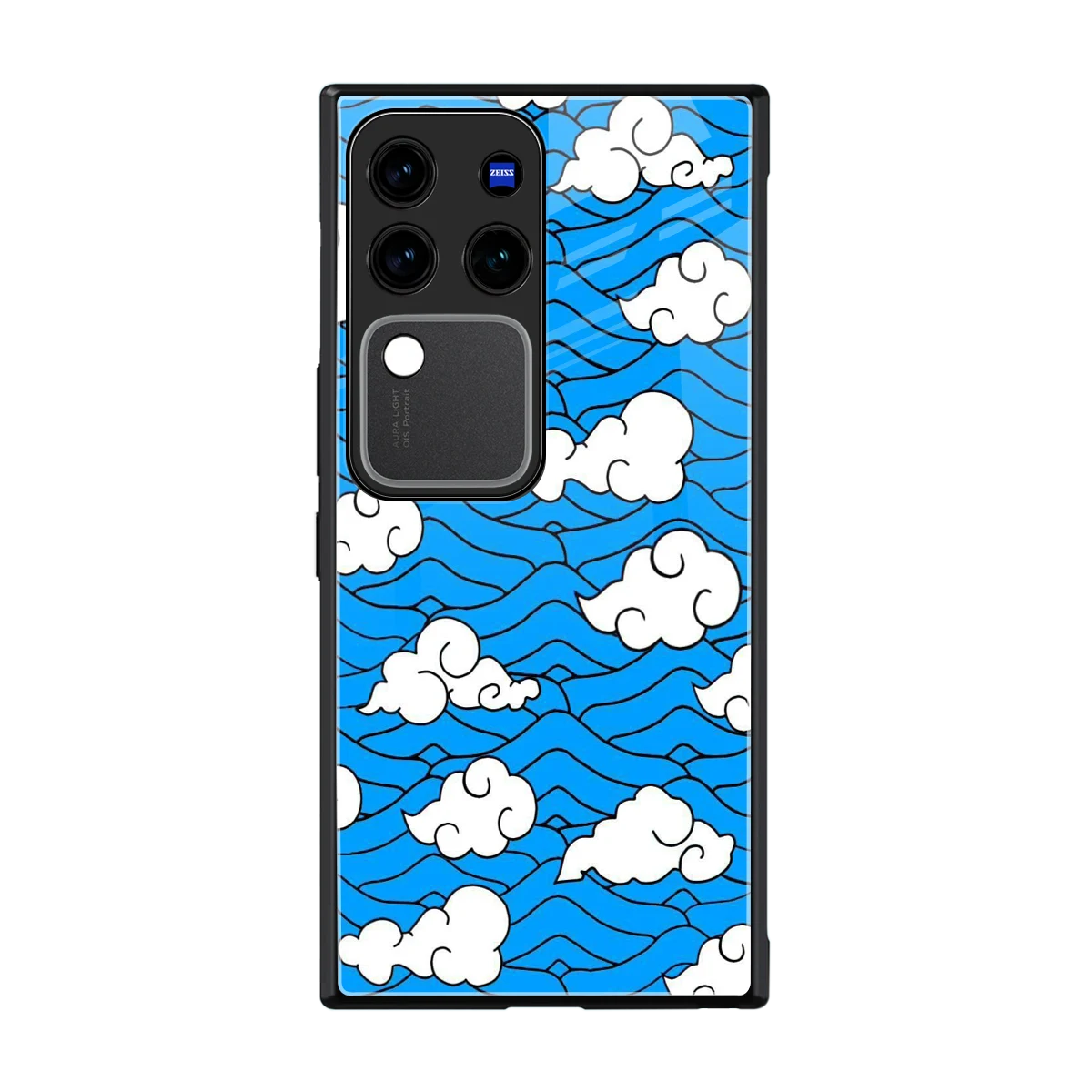 Azure Dreams back phone cover | glass case forvivo v30 pro
