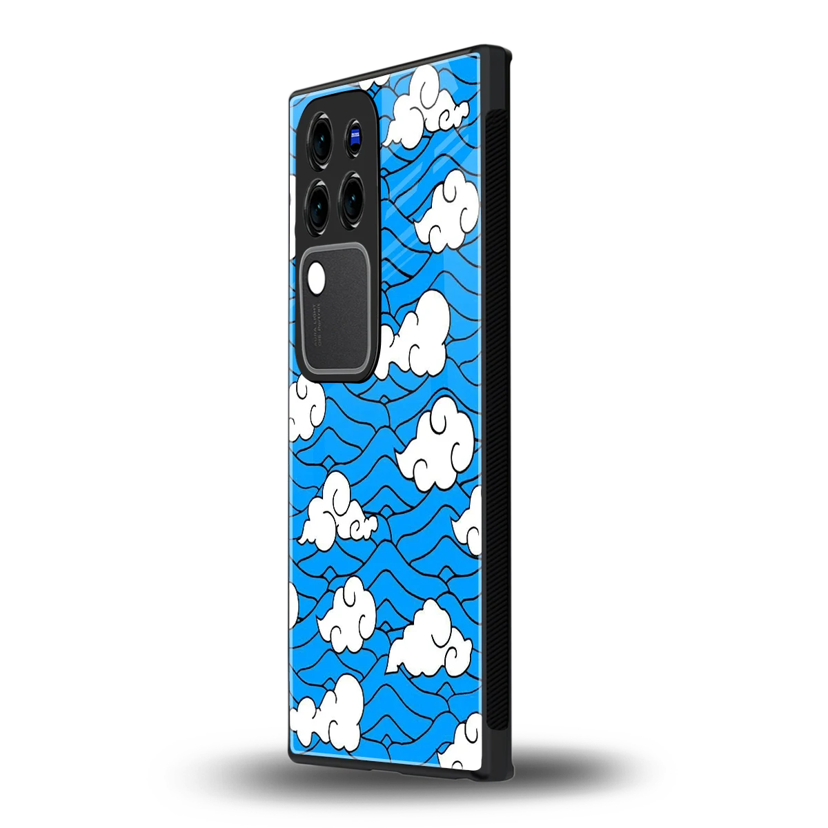 Azure Dreamsvivo v30 pro mobile cover | shockproof glass phone case