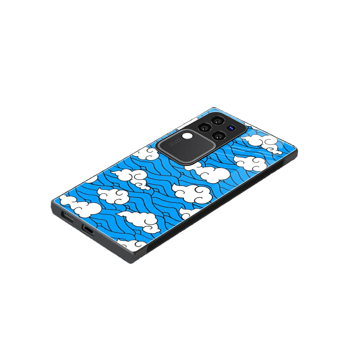 Azure Dreams stylish phone case forvivo v30 pro | glossy glass and slim fit