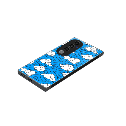 Azure Dreams stylish phone case for vivo v40 pro | glossy glass and slim fit