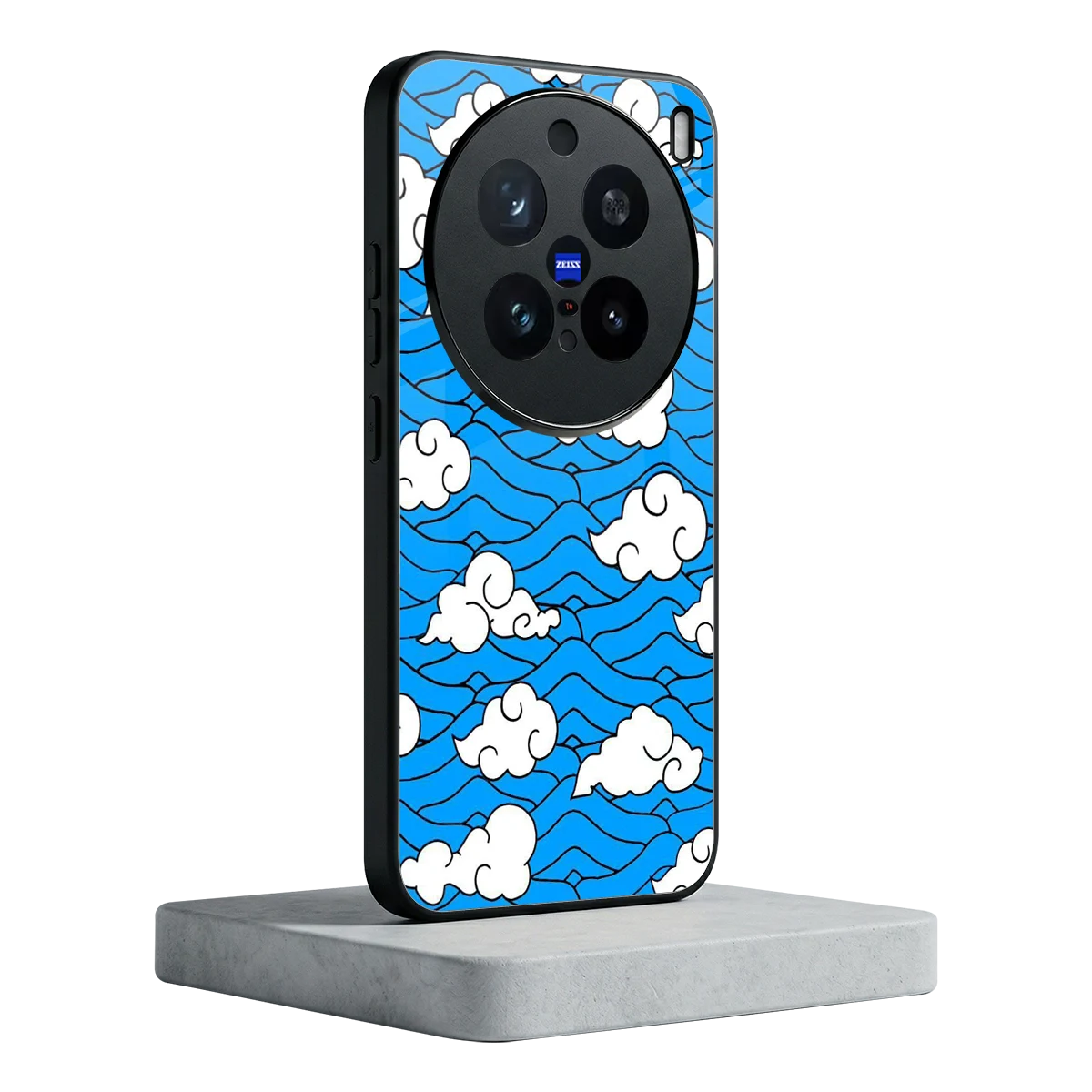Azure Dreams vivo x200 pro mobile cover | shockproof glass phone case