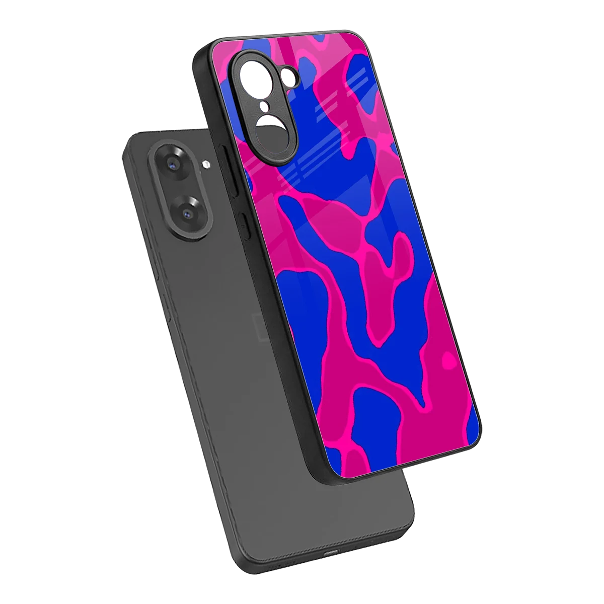 Azure Melt sleek oneplus nord ce5 5g cover with tempered glass back and TPU edges