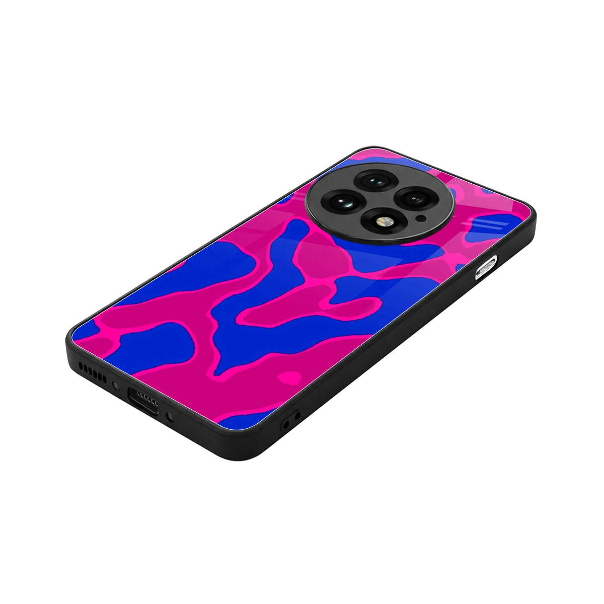 Azure Melt stylish phone case for oneplus 13 | glossy glass and slim fit