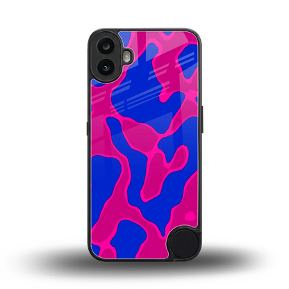Azure Melt back phone cover | glass case for cmf nothing phone 1