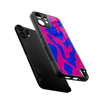 Azure Melt sleek cmf nothing phone 2 pro cover with tempered glass back and TPU edges