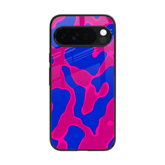 Azure Melt back phone cover | glass case for google pixel 10 pro xl