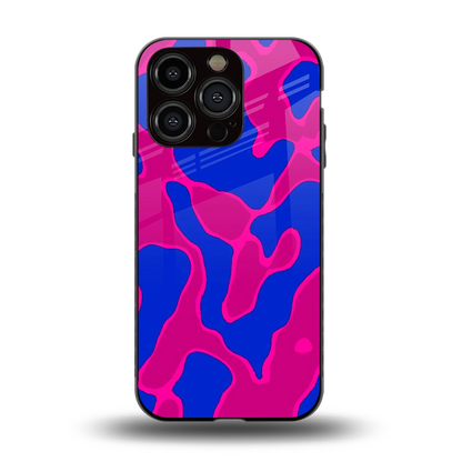 Azure Melt back phone cover | glass case for iphone 13 pro
