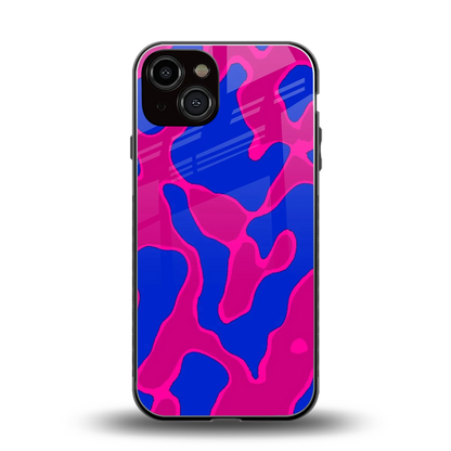 Azure Melt back phone cover | glass case for iphone 13