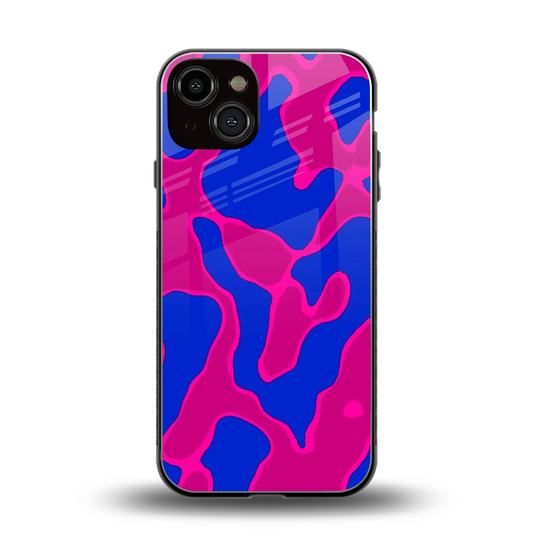 Azure Melt back phone cover | glass case for iphone 13