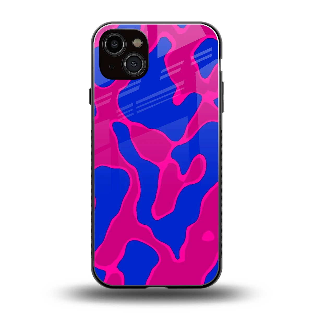 Azure Melt back phone cover | glass case for iphone 14 plus