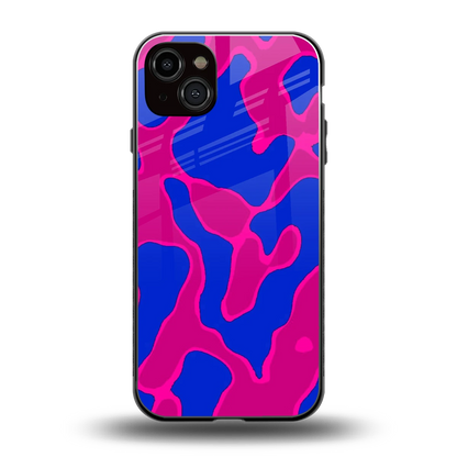 Azure Melt back phone cover | glass case for iphone 14 plus