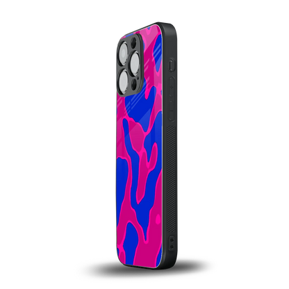Azure Melt iphone 15 pro mobile cover | shockproof glass phone case