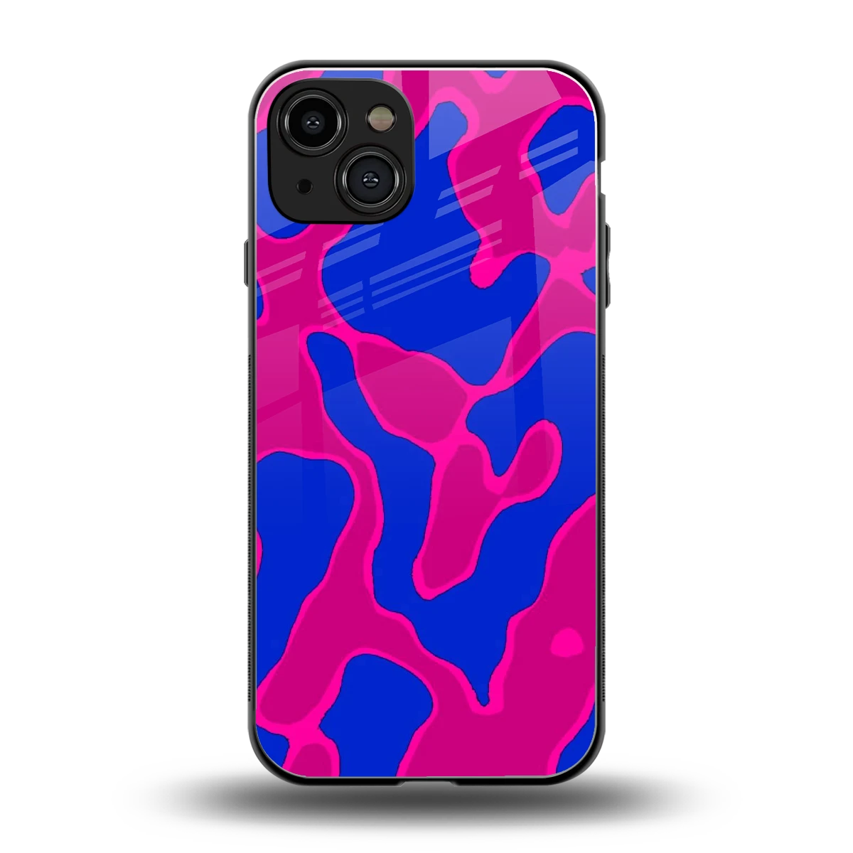 Azure Melt back phone cover | glass case for iphone 15