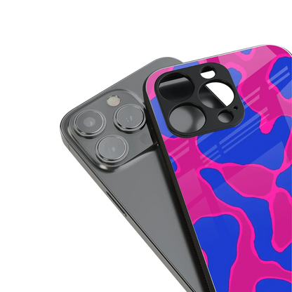 Azure Melt stylish phone case for iphone 15 pro max | glossy glass and slim fit