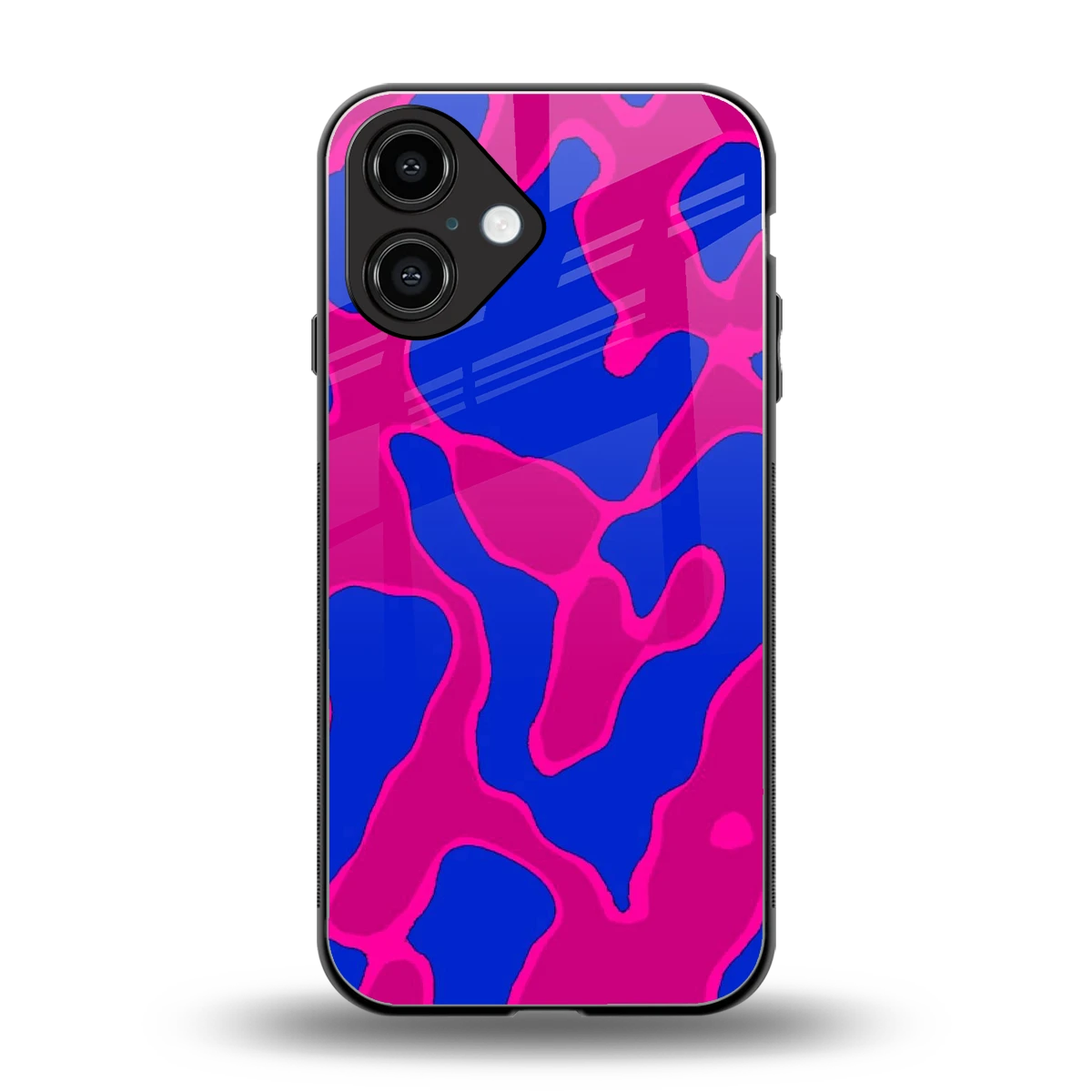 Azure Melt back phone cover | glass case for iphone 16