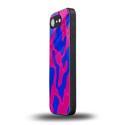 Azure Melt iphone 16e mobile cover | shockproof glass phone case