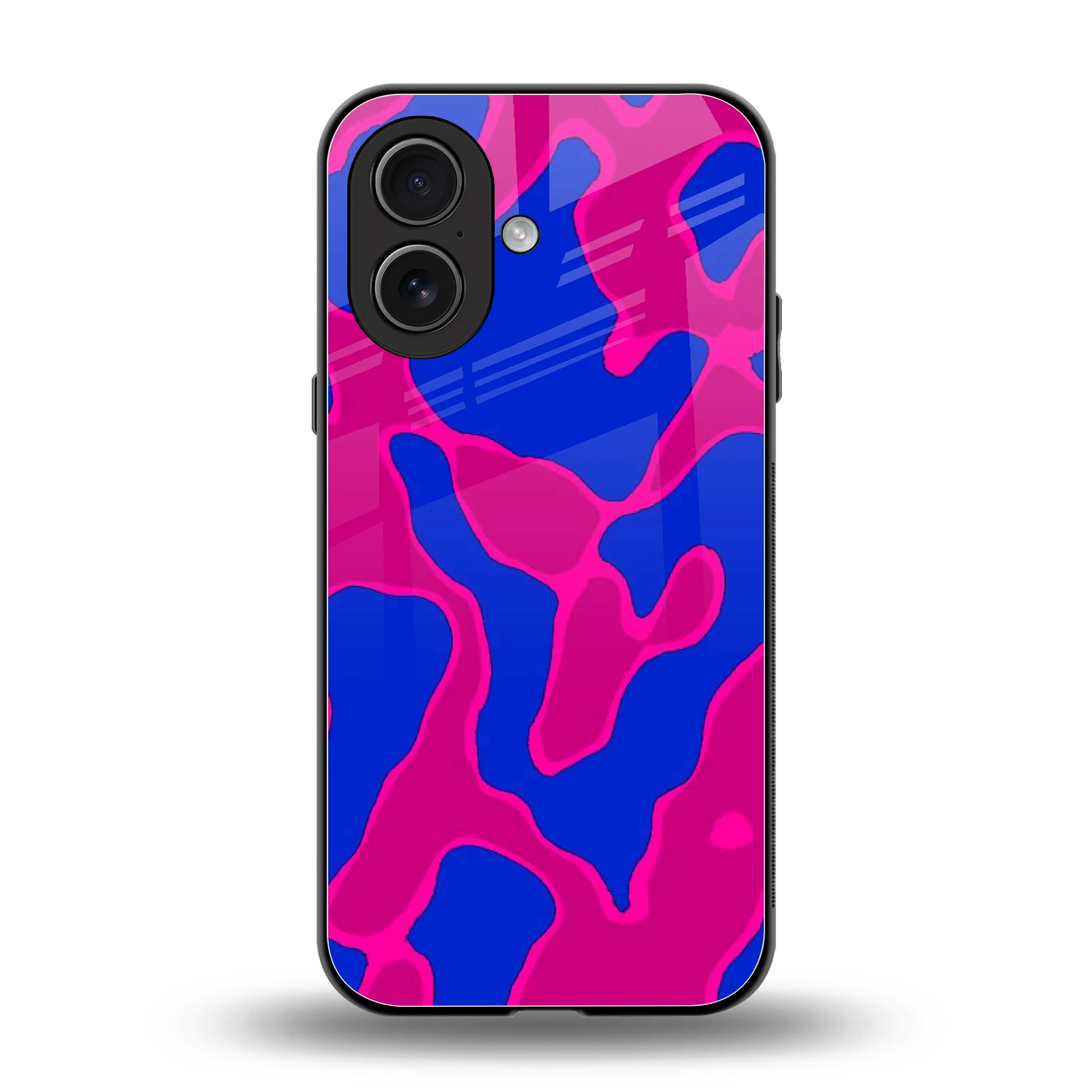 Azure Melt back phone cover | glass case for iphone 17