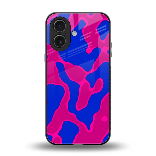 Azure Melt back phone cover | glass case for iphone 17